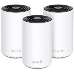 TP-Link Deco XE75 Pro(3-pack) - Triple Band Mesh systém AXE5400, Wi-Fi 6E, 1x 2,5Gbit WAN/LAN, 2x Gbit WAN/LAN
