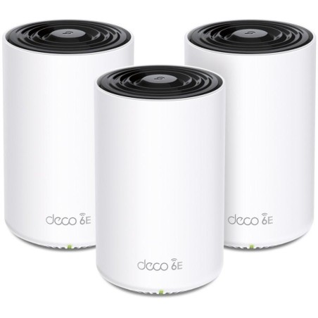 TP-Link Deco XE75 Pro(3-pack) - Triple Band Mesh systém AXE5400, Wi-Fi 6E, 1x 2,5Gbit WAN/LAN, 2x Gbit WAN/LAN