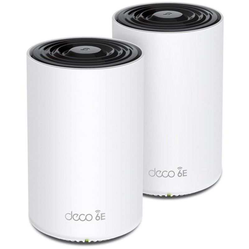 TP-Link Deco XE75 Pro(2-pack) - Triple Band Mesh systém AXE5400, Wi-Fi 6E, 1x 2,5Gbit WAN/LAN, 2x Gbit WAN/LAN