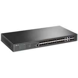 TP-Link TL-SG3428XF JetStream 24-Port SFP L2+ Managed Switch, 20x SFP + 4x SFP/GLAN Combo, 4x 10Gbit SFP+