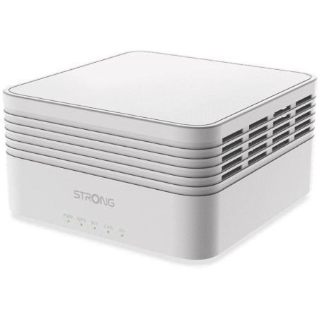 STRONG doplněk sady Wi-Fi Mesh Home Kit AX3000 ADD/ Wi-Fi 802.11a/b/g/n/ac/ax/ 2402 Mbit/s/ 2,4GHz a 5GHz/ 3x LAN/ bílý