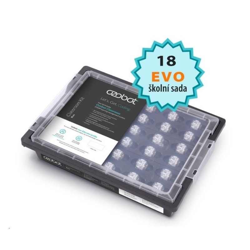 Ozobot Evo school set, 18 pcs.