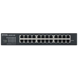 ZyXEL GS1915-24E, 24-port GbE Smart hybrid mode Switch, standalone or NebulaFlex Cloud, rackmount, fanless
