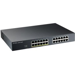 ZyXEL GS1915-24EP, 24-port GbE, 12 port PoE, 130 Watt 802.3at, rackmount, Smart hybrid mode Switch, standalone or Nebula