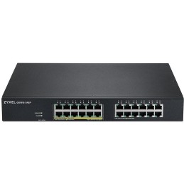 ZyXEL GS1915-24EP, 24-port GbE, 12 port PoE, 130 Watt 802.3at, rackmount, Smart hybrid mode Switch, standalone or Nebula