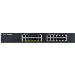 ZyXEL GS1915-24EP, 24-port GbE, 12 port PoE, 130 Watt 802.3at, rackmount, Smart hybrid mode Switch, standalone or Nebula