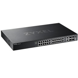 ZyXEL XGS2220-30, L3 Access Switch, 24x1G RJ45 2x10mG RJ45, 4x10G SFP+ Uplink, incl. 1 yr NebulaFlex Pro