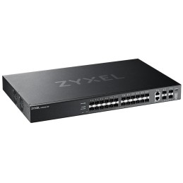 ZyXEL XGS2220-30F, L3 Access Switch, 24x1G SFP, 2x10mG RJ45, 4x10G SFP+ Uplink, incl. 1 yr NebulaFlex Pro