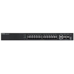 ZyXEL XGS2220-30F, L3 Access Switch, 24x1G SFP, 2x10mG RJ45, 4x10G SFP+ Uplink, incl. 1 yr NebulaFlex Pro