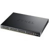 ZyXEL XGS2220-54HP, L3 Access Switch, 600W PoE, 40xPoE+/10xPoE++, 48x1G RJ45 2x10mG RJ45, 4x10G SFP+ Uplink, incl. 1 yr