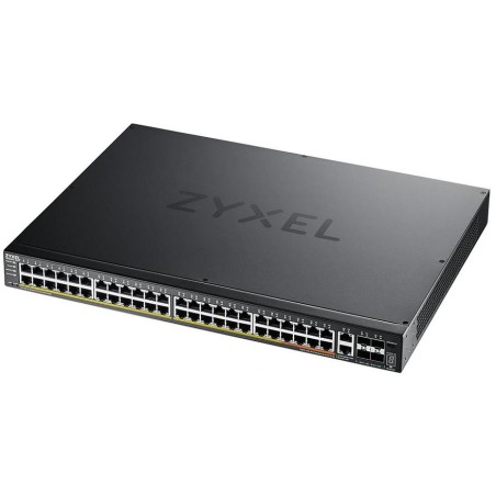 ZyXEL XGS2220-54FP, L3 Access Switch, 960W PoE, 40xPoE+/10xPoE++, 48x1G RJ45 2x10mG RJ45, 4x10G SFP+ Uplink, incl. 1 yr