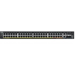 ZyXEL XGS2220-54FP, L3 Access Switch, 960W PoE, 40xPoE+/10xPoE++, 48x1G RJ45 2x10mG RJ45, 4x10G SFP+ Uplink, incl. 1 yr