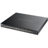 ZyXEL XS3800-28, 28-port 10GbE L2+ Managed Switch Nebula Flex Pro (dual AC, 1 year NCC Pro pack license bundled)