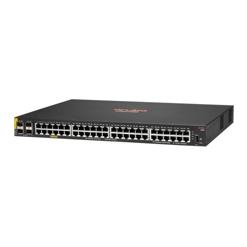 HPE Aruba Switch 6000 48G Class4 PoE 4SFP 370W