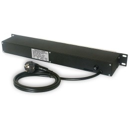 TINYCONTROL rackový distribuční modul síťového napájení 7port, měření spotřeby, MQTT, 1wire a I2C, 2 digitální vstupy