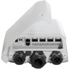 Mikrotik Cloud Switch CRS504-4XQ-OUT, 650 MHz CPU, 128 MB RAM, 1x LAN, 4x QSFP28, 2x PSU, L5, outdoor