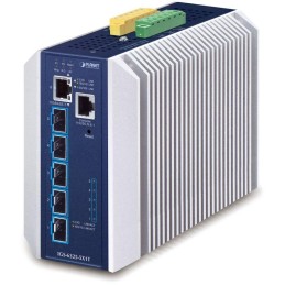 Planet IGS-6325-5X1T průmyslový L3 switch, 1x10Gb, 5x10Gb SFP+, 9-48VDC, -40~75°C, IP30, fanless