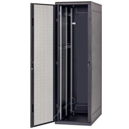 Triton 19" rozvaděč stojanový 42U/600x1000, perforované dveře, černý