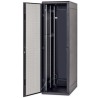 Szafa rack Triton 19" 42U/600x1000, drzwi perforowane, czarna