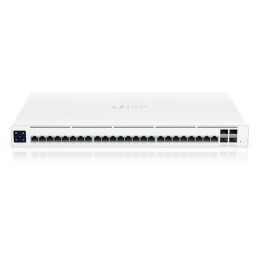 Ubiquiti UISP Switch Pro - 24x GbE, 4x SFP+, 16x PoE Out 27V (PoE budget 220 W)