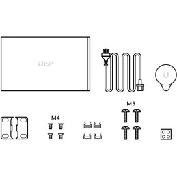 Ubiquiti UISP Switch Pro - 24x GbE, 4x SFP+, 16x PoE Out 27V (PoE budget 220 W)
