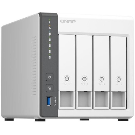QNAP TS-433-4G   4x SATA/ 4GB RAM/ 1x GbE/ 1x 2,5GbE/ 2x USB 2.0/ 1x USB 3.2