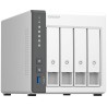 QNAP TS-433-4G 4x SATA / 4GB RAM / 1x GbE / 1x 2,5GbE / 2x USB 2.0 / 1x USB 3.2