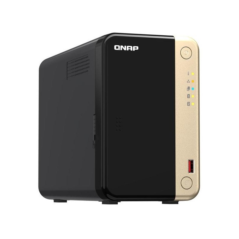 QNAP TS-264-8G   2x SATA, 8GB RAM, 2x M.2 NVMe, 1x PCIe, 2x 2,5GbE, 1x HDMI 4K, 4x USB