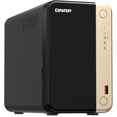 QNAP TS-264-8G   2x SATA, 8GB RAM, 2x M.2 NVMe, 1x PCIe, 2x 2,5GbE, 1x HDMI 4K, 4x USB
