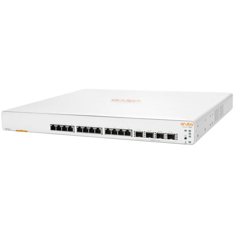 HPE Aruba Instant On 1960 12XGT 4SFP+ Switch (12RJ45 100/1000/10GBASE-T 4SFP+ fixed 1000/10000 SFP+)