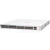 HPE Aruba Instant On 1830 48G 4SFP 370W Switch (24x PoE Class4 + 24x RJ45 10/100/1000).