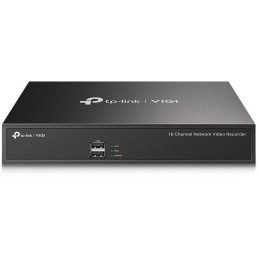 TP-Link VIGI NVR1016H - 16kanálový síťový videorekordér VIGI, vzdálený přístup, ONVIF, obousměrný zvuk, až 10TB HDD