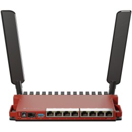 MikroTik L009UiGS-2HaxD-IN, ARM CPU, 512MB RAM, Wi-Fi 6 (802.11ax), 8x GLAN, PoE in/out, SFP, USB 3.0, L5