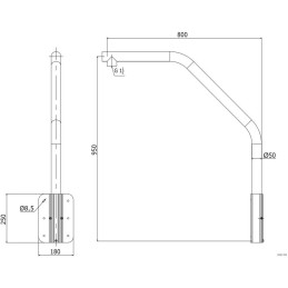 HIKVISION držák pro kameru DS-1660ZJ/ kompatibilní s kamerami 4 inch PTZ