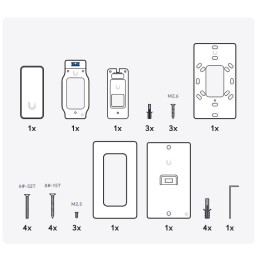 Ubiquiti UniFi Access Reader G2 - Přístupová NFC čtečka, krytí IP55, PoE