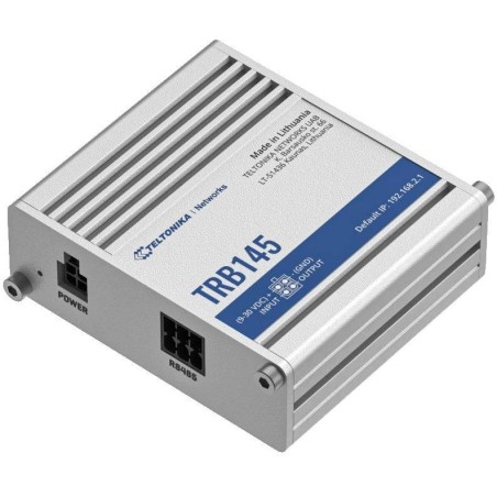 Teltonika TRB145 průmyslový LTE modem s RS485, LTE Cat4/3G/2G