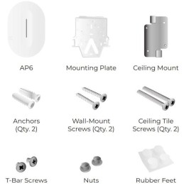 ALTA AP6 - Wi-Fi 6 AP, 2.4/5GHz, až 3 Gbps, Cloud Mgmt, Content Filtering, 1x Gbit RJ45, PoE+