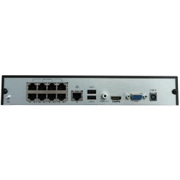 Uniarch by Uniview NVR rekordér/ NVR-108E2-P8/ pro 8 kamer/ rozlišení 8 Mpix/ 8x PoE/ Onvif