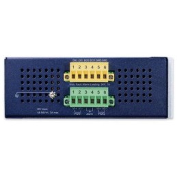 Planet IVR-300FP Enterprise router/FW VPN/VLAN/QoS/HA/AP kontr, 2xWAN(SD-WAN), 3xLAN,1xSFP,4xPoE, IP30,-40/75st,48-54VDC