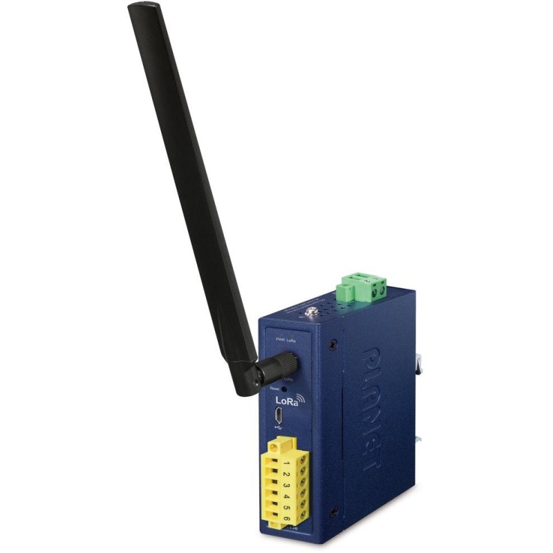 Planet LN1130 IoT LoRaWAN průmyslový kontroler, RS232, RS485 Modbus, IP30, -40/+75C