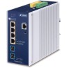 Przełącznik przemysłowy L3 Planet IGS-6325-4UP2X, 4x2,5 Gb, 2x10 Gb SFP+, PoE 802.3bt 360 W, 48-54 V DC, -40~75°C, IP30, bezwent