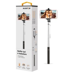 Držiak SELFIE ALIGATOR HA13, čierny