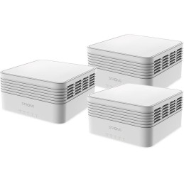 STRONG sada 3 ATRIA Wi-Fi Mesh Home TRIO PACK AX3000/ Wi-Fi 802.11a/b/g/n/ac/ax/ 2402 Mbit/s/ 2,4GHz a 5GHz/ 3x LAN/bílý