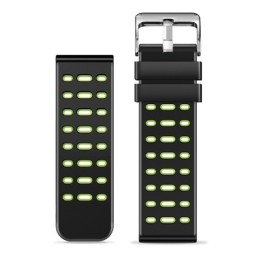 Silikonarmband Dual 22mm, grün