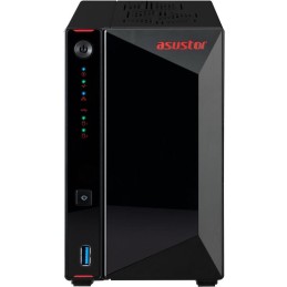 Asustor Nimbustor 2 Gen2 AS5402T 2 Bay NAS, Quad-Core 2.0GHz CPU, Dual 2.5GbE Ports, 4GB DDR4, 4x M.2 SSD Slots