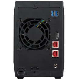 Asustor Nimbustor 2 Gen2 AS5402T 2 Bay NAS, Quad-Core 2.0GHz CPU, Dual 2.5GbE Ports, 4GB DDR4, 4x M.2 SSD Slots