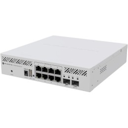 MikroTik Cloud Router Switch CRS310-8G+2S+IN, 256MB RAM, 8x 2,5 GbE, 2x SFP+, USB 3.0, L5