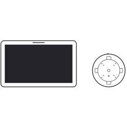 Ubiquiti Connect Display - Dotykový Full HD displej, 21,5", UniFi Connect, napájení PoE++