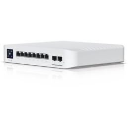 Ubiquiti UniFi Switch Pro 8 PoE - 8x GbE, 2x SFP+, 6x PoE+, 2x PoE++ (PoE budget 120W)