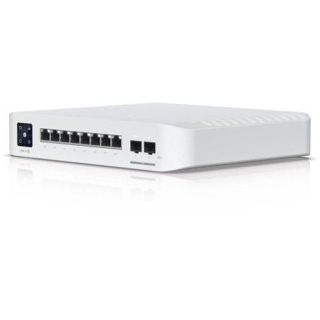 Ubiquiti UniFi Switch Pro 8 PoE - 8x GbE, 2x SFP+, 6x PoE+, 2x PoE++ (PoE budget 120W)